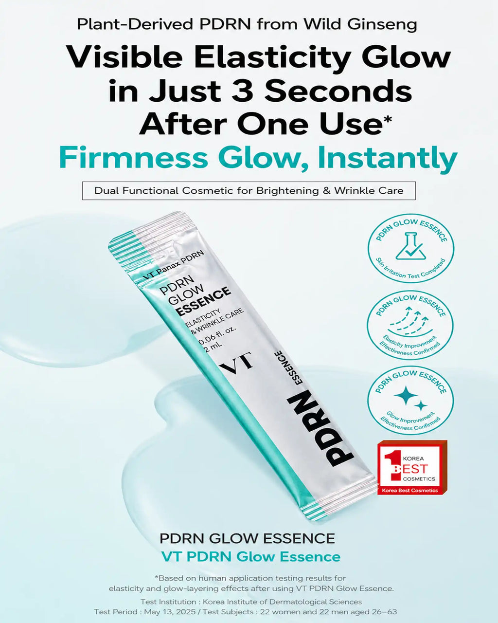 VT Cosmetics - PDRN Glow Essence (2ml X 6pcs)