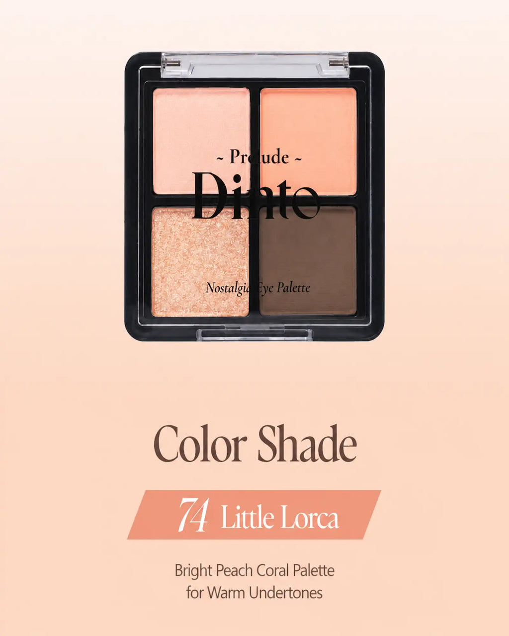 Dinto Nostalgia Eye Palette – 74 Little Lorca