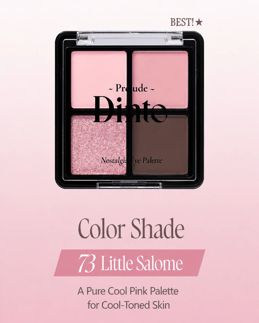 Dinto Nostalgia Eye Palette – 73 Little Salome