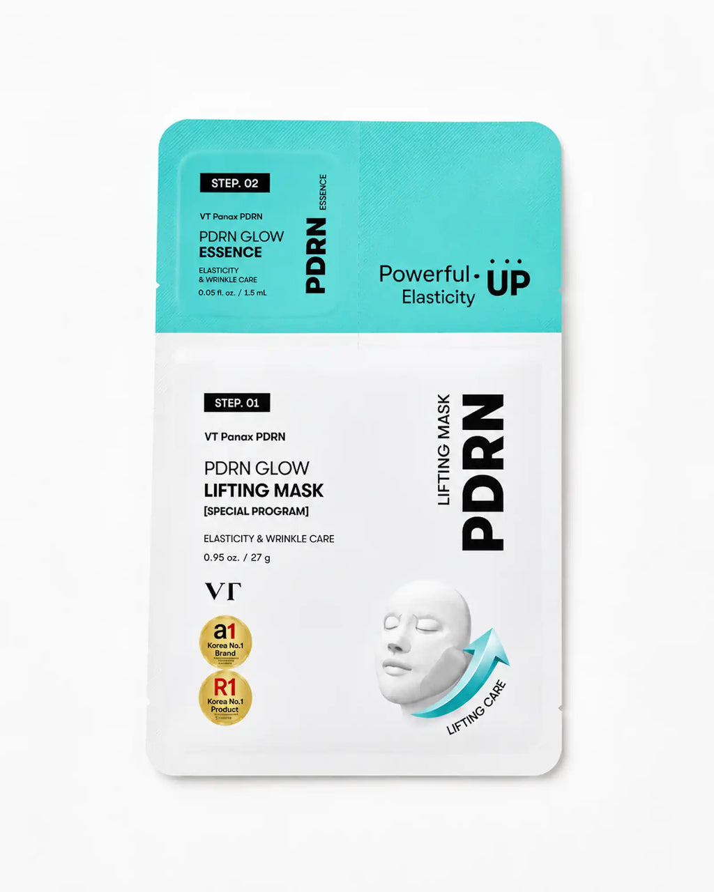 VT Cosmetics - PDRN Glow Lifting Mask (2 Pack)