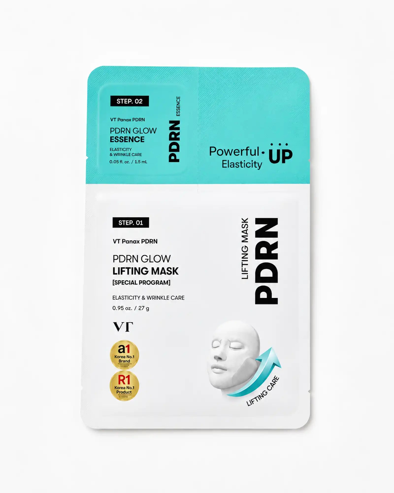 VT Cosmetics - PDRN Glow Lifting Mask (2 Pack)