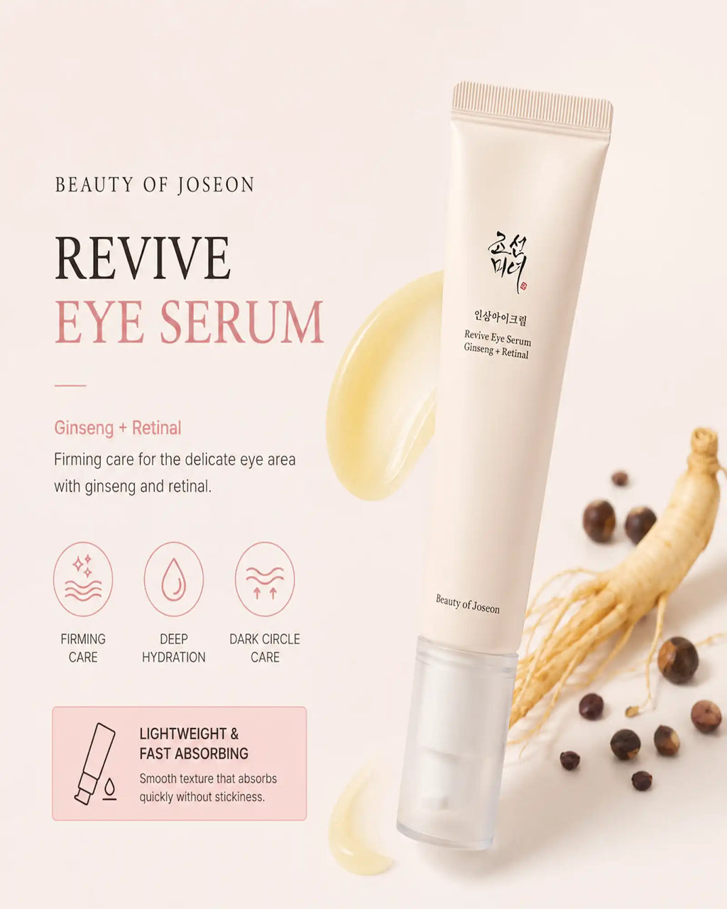 Beauty of Joseon – Revive Eye Serum - Ginseng + Retinal