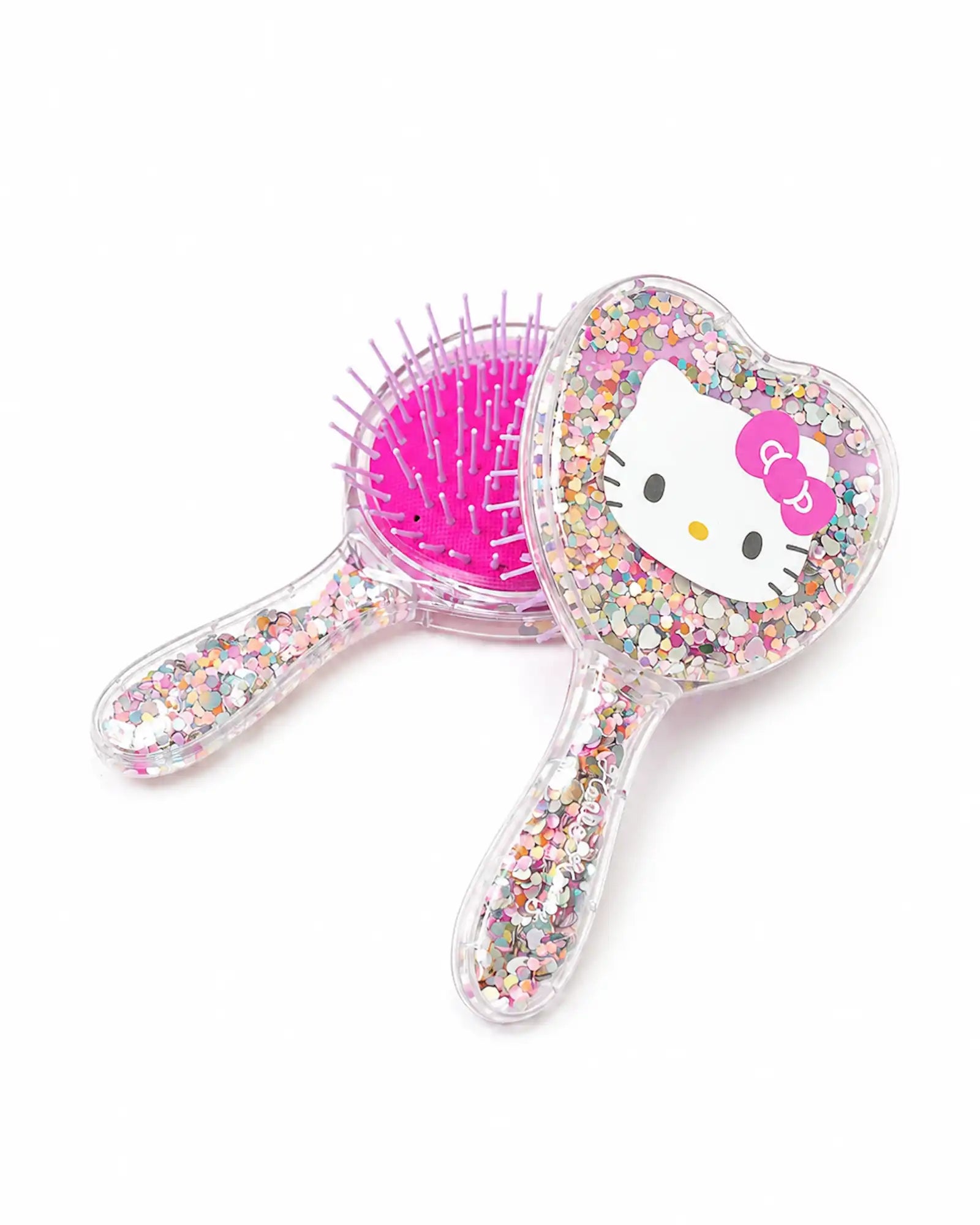 daiso - Hello Kitty Glitter Hair Brush