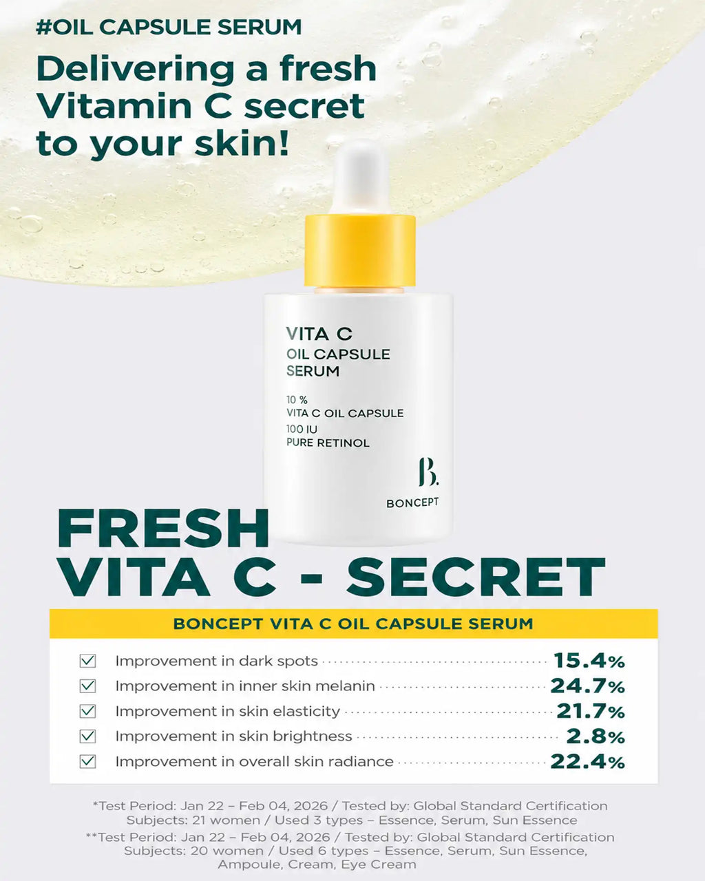 BONCEPT Vita C Oil Capsule Serum