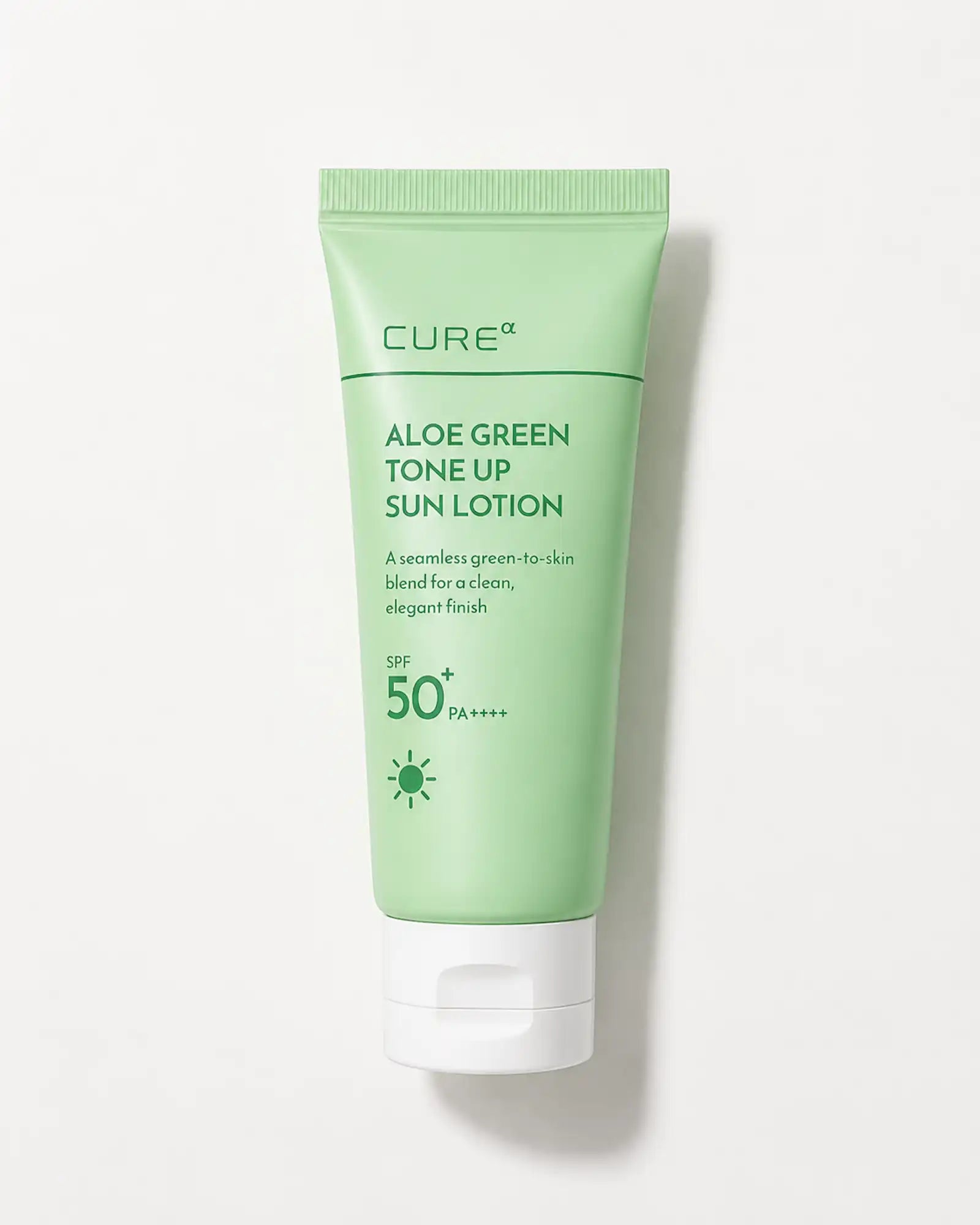 KJM Aloe - CURE Alpha Aloe Green Tone-Up Sun Lotion SPF50+ PA++++