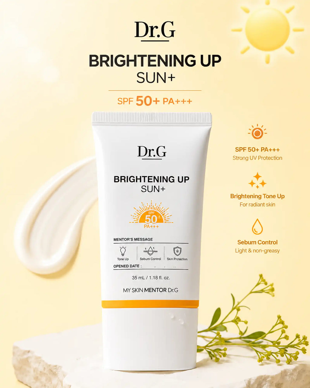 Dr.G - Brightening Up Sun+ SPF50+ PA+++ 35ml