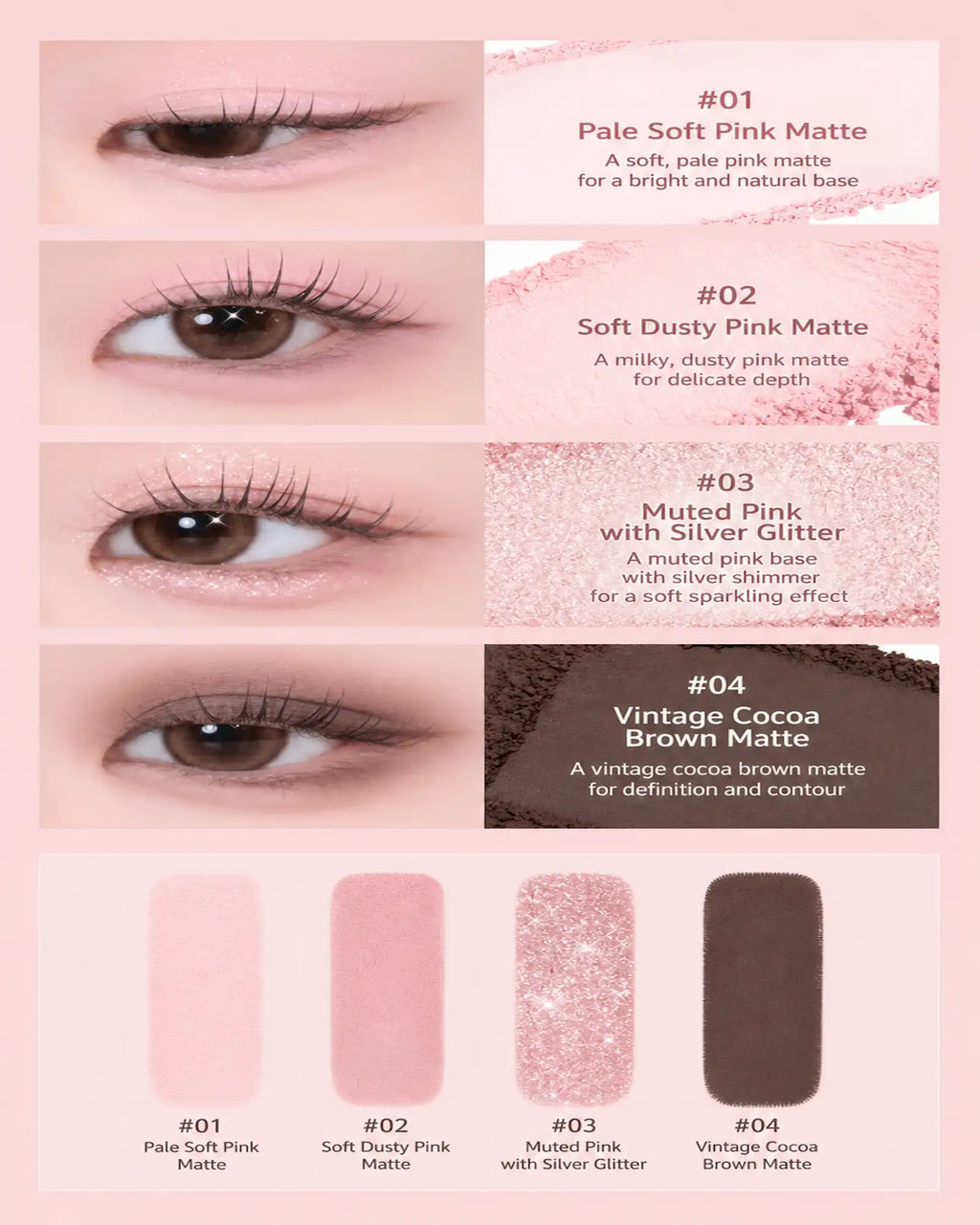Dinto Nostalgia Eye Palette – 73 Little Salome