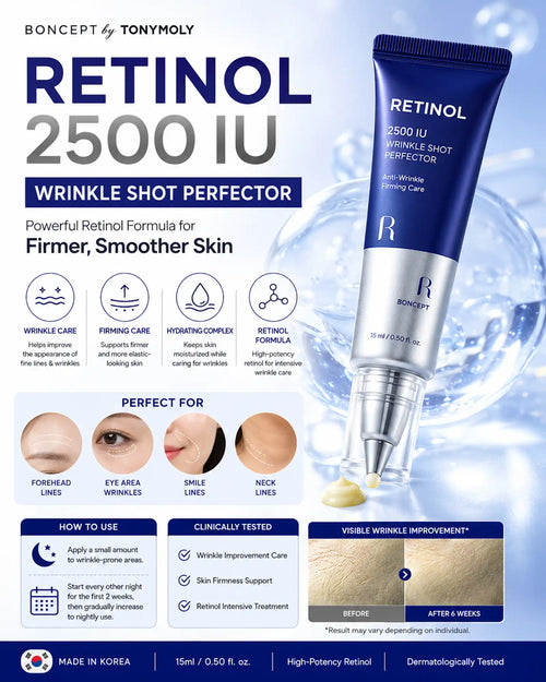 BONCEPT - RETINOL 2500 IU Wrinkle Shot Perfecter (15ml)