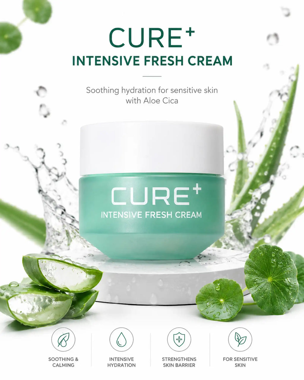 KJM Aloe - CURE+ Intensive Fresh Cream