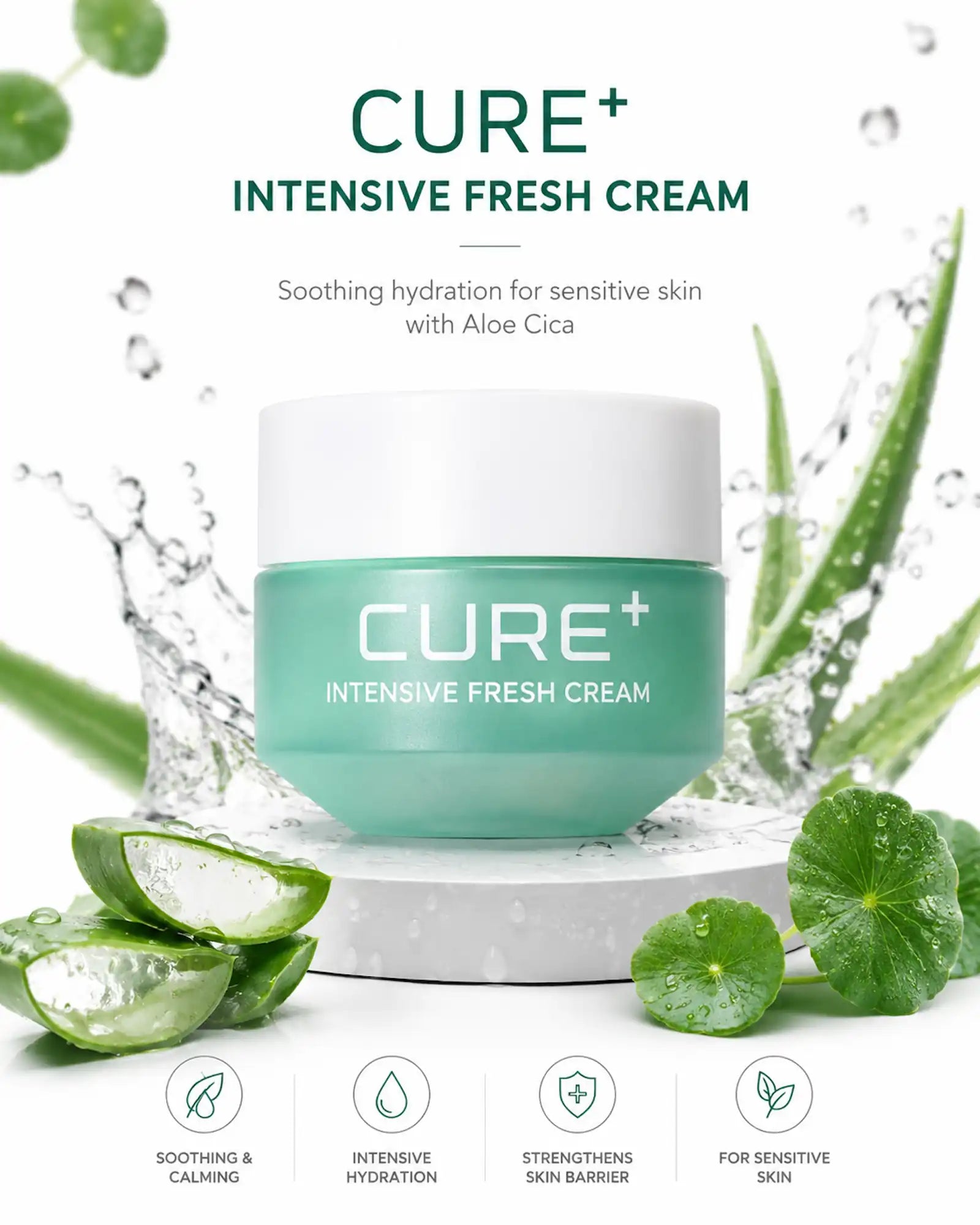KJM Aloe - CURE+ Intensive Fresh Cream