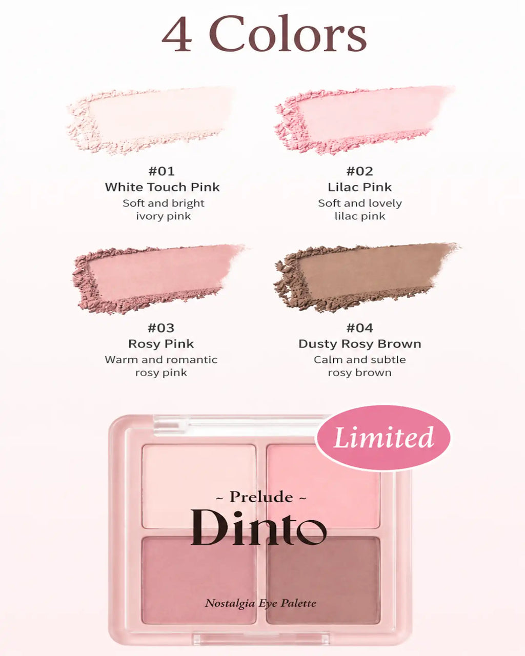 Dinto - Nostalgia Eye Palette - 75 Lilith Owell